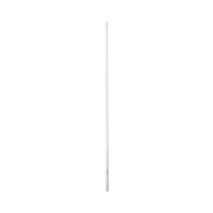 Poste de Esquina para Cerca Electrificada. Tubo Galva. de 1.4 m, cal. 18 de 1" Diam. + Pintura Blanca. Ideal para 6 Aisladores