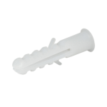 Taquete blanco #6 / Bolsa con 25 piezas.