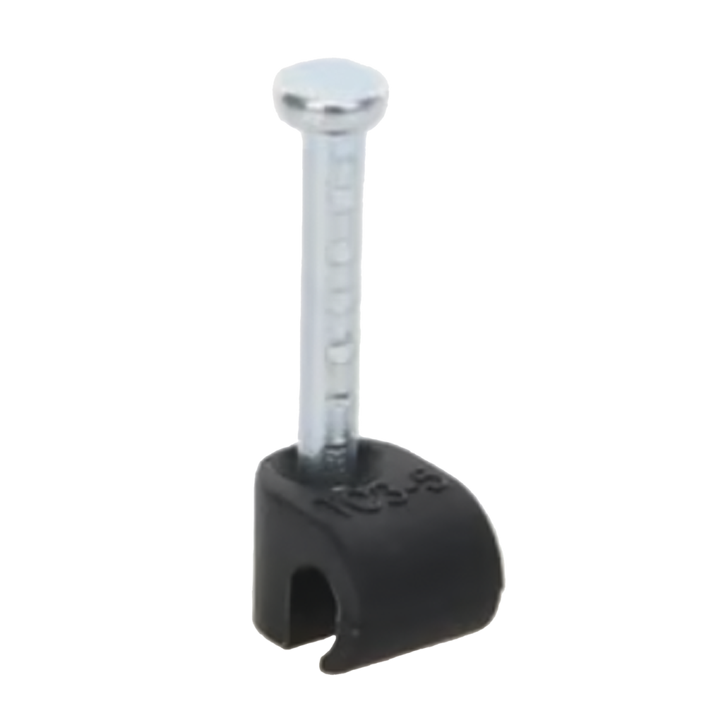 Grapa negra para Fibra óptica redonda de 3 mm (100pzs) (3101-00400) - Imagen 3