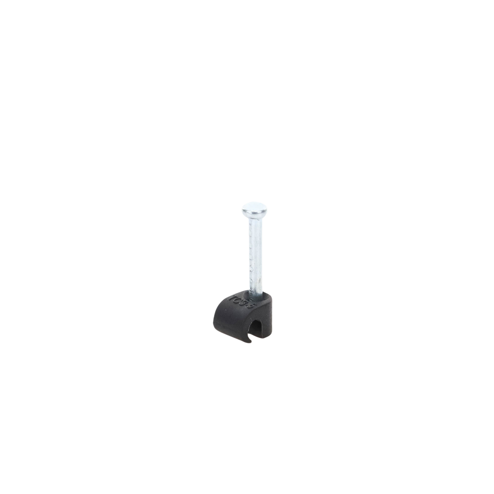 Grapa negra para Fibra óptica redonda de 3 mm (100pzs) (3101-00400) - Imagen 4