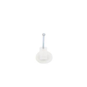 Grapa para cable plano de 6mm color transparente (100pzs) (3210-00100)