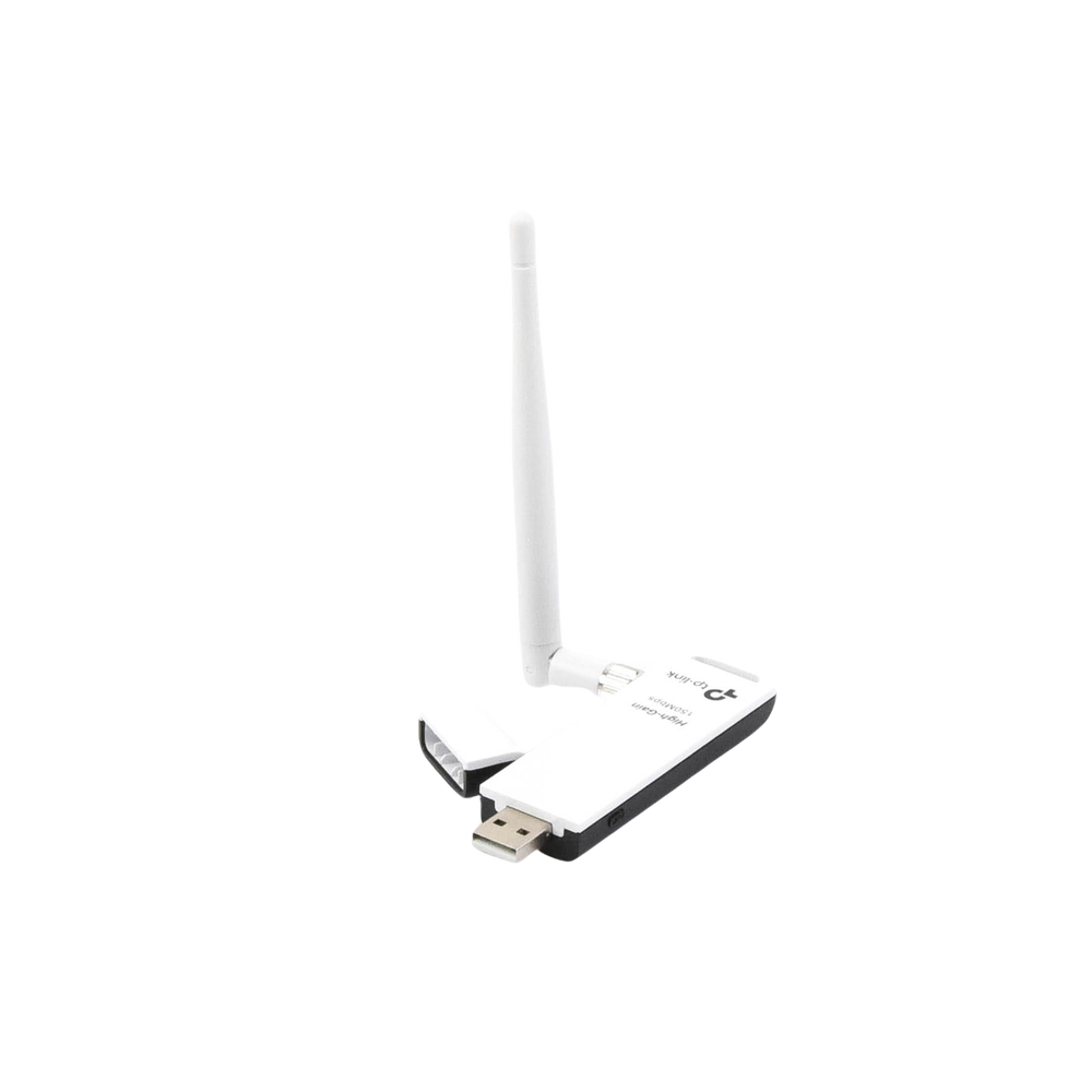 Adaptador USB inalǭmbrico de alta ganancia N 150 Mbps 2.4 GHz con 1 antena desmontable de 4dBi - Imagen 5