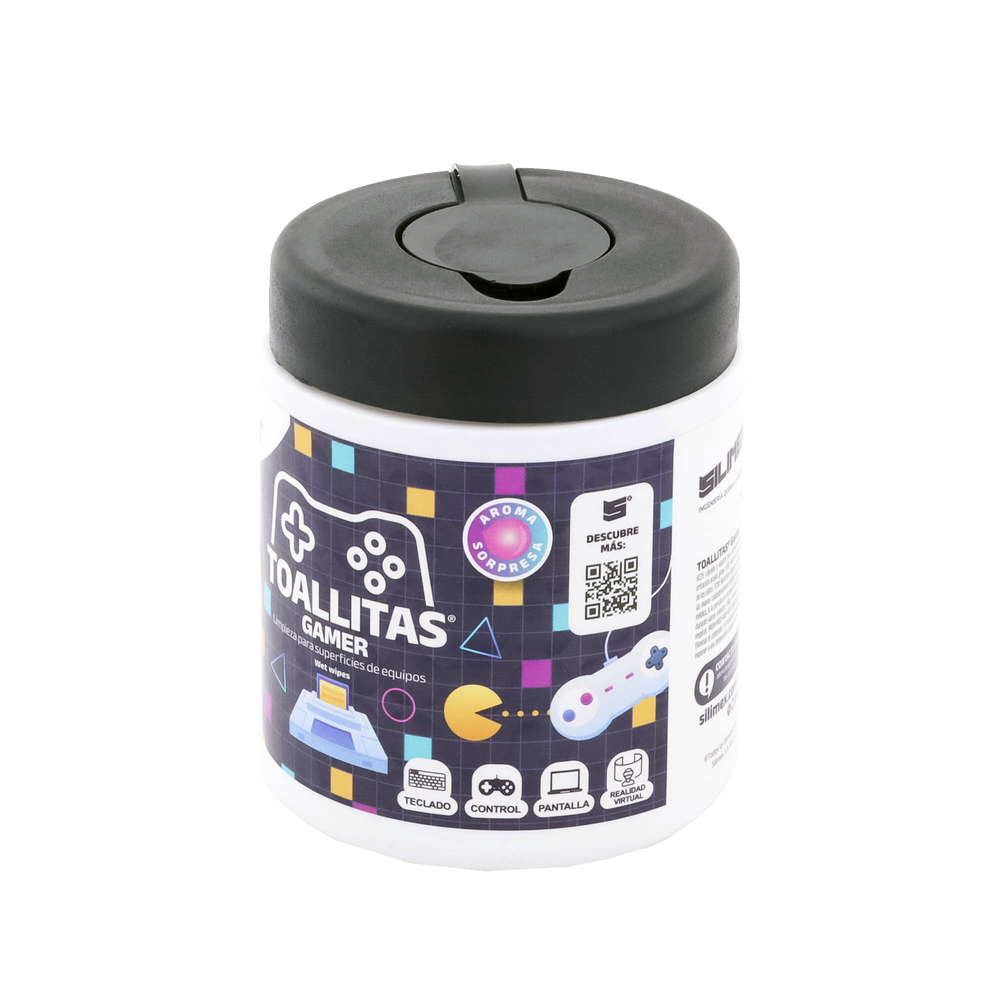 Toallitas Gamers, Excelente Opci?n Para Gamers Que Buscan Mantener Sus Consolas y Accesorios en Perfecto Estado, Libres de Suciedad y Protegidos Contra Bacterias - Imagen 5