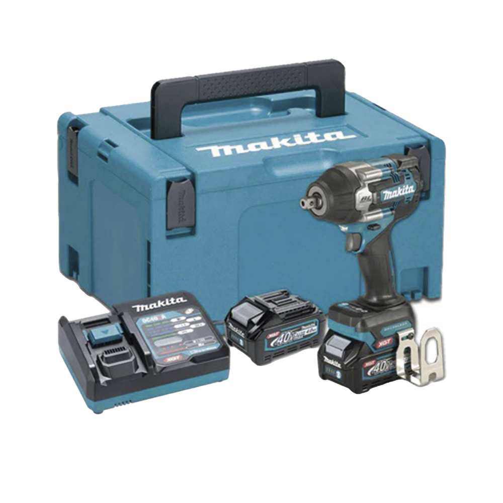 Llave de Impacto BL con Cuadro de 1/2", 4 Velocidades elǸctricas, Incluye 2 bater??as Li-ION de 40 V, cargador rǭpido y malet??n Makpac. - Imagen 2