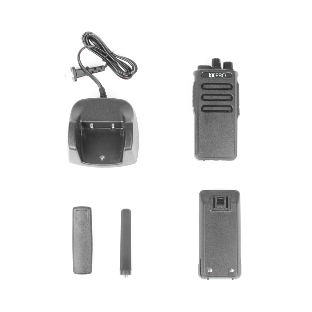 Radio Port?til Anal?gico VHF 136-174 MHz / 5W / 16 Canales / Scrambler / Bater?a 2500 mAh / VOX - Imagen 7