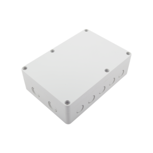 Gabinete Plǭstico para Exterior (IP65) de 180 x 125 x 57 mm Cierre por Tornillos.