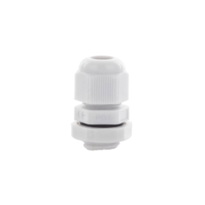 Conector Plǭstico Gris  Tipo Glǭndula para Cable de 3.5 a 6 mm de Diǭmetro.
