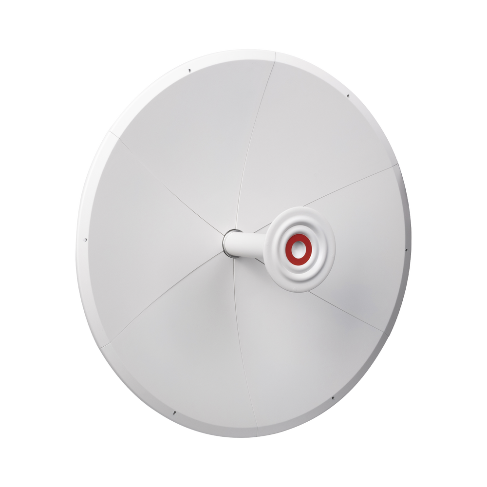 Antena direccional para C5x, B5X, Doble polaridad 45 ?? y 90 ??, 4.9 - 6.5 GHz, 2 ft, Ganancia de 30 dBi, Montaje incluido