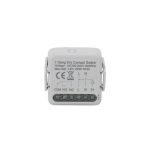 ZigBee Modulo switch relevador salida de Contacto Seco /  100-240V / 5A / 150W LED
