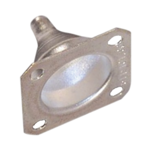 Campana para Montaje de Cable en Conectores de Chasis de 25.4 mm, con 4 Perforaciones a 18.25 mm.