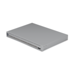 UniFi Switch Pro Max 24 POE, 24 puertos (8 puertos POE++ 2.5 GbE y 16 puertos GbE POE+), 2 puertos SFP+ 10G, 400W, pantalla tǭctil