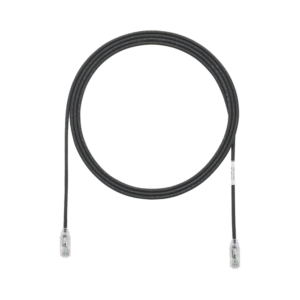 Cable de Parcheo TX6, UTP Cat6, Di?metro Reducido (28AWG), Color Negro, 1.83 Metros (6 Pies)