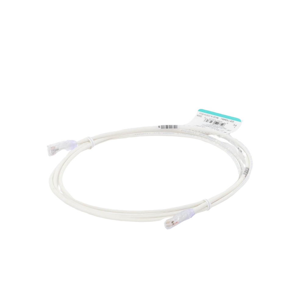 Cable de Parcheo TX6, UTP Cat6, Di?metro Reducido (28AWG), Color Blanco Mate, 2.13 Metros (7 Pies) - Imagen 2