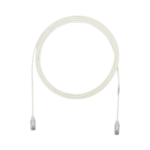 Cable de Parcheo TX6, UTP Cat6, Di?metro Reducido (28AWG), Color Gris, 2.13 Metros (7 Pies)