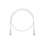 Cable de Parcheo UTP, Cat6A, 24 AWG, CM, Color Blanco, 1.52 Metros (5 Pies)
