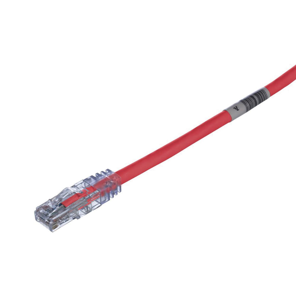 Cable de Parcheo TX6, UTP Cat6, 24 AWG, CM, Color Rojo, 4.57 Metros (15 Pies) - Imagen 2