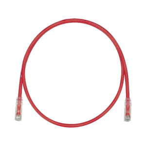 Cable de Parcheo TX6, UTP Cat6, 24 AWG, CM, Color Rojo, 4.88 Metros (16 Pies)