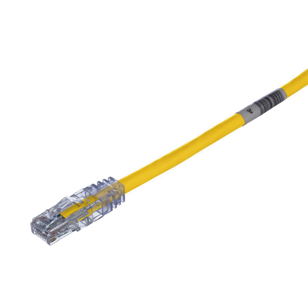 Cable de Parcheo TX6, UTP Cat6, 24 AWG, CM, Color Amarillo, 9.14 Metros (30 Pies) - Imagen 2