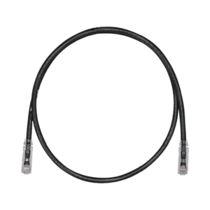 Cable de Parcheo TX6, UTP Cat6, 24 AWG, CM, Color Negro, 0.91 Metros (3 Pies)