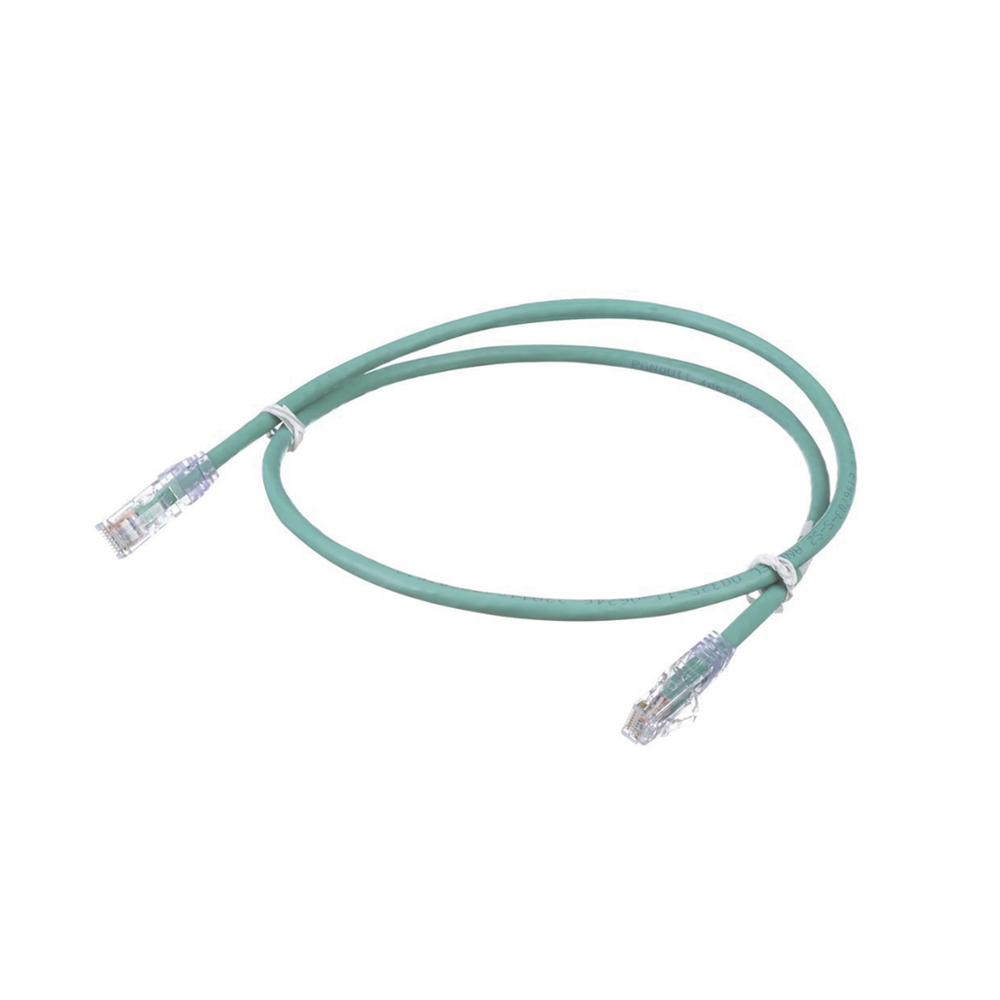 Cable de Parcheo TX6, UTP Cat6, 24 AWG, CM, Color Verde, 0.91 Metros (3 Pies) - Imagen 3