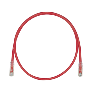 Cable de Parcheo TX6, UTP Cat6, 24 AWG, CM, Color Rojo, 1.52 Metros (5 Pies)