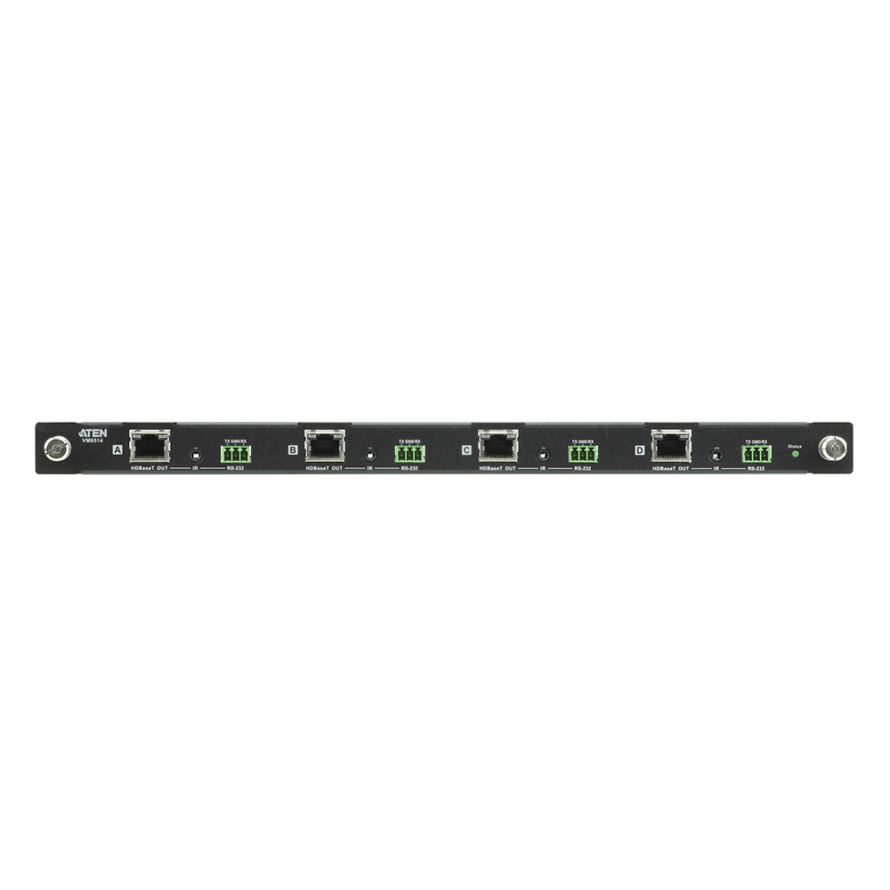 Tarjeta de Entrada HDBaseT | 4 Puertos | HDCP 1.4 | EDID Expert | Compatible con Audio | Compatible con VM1600A - Imagen 2