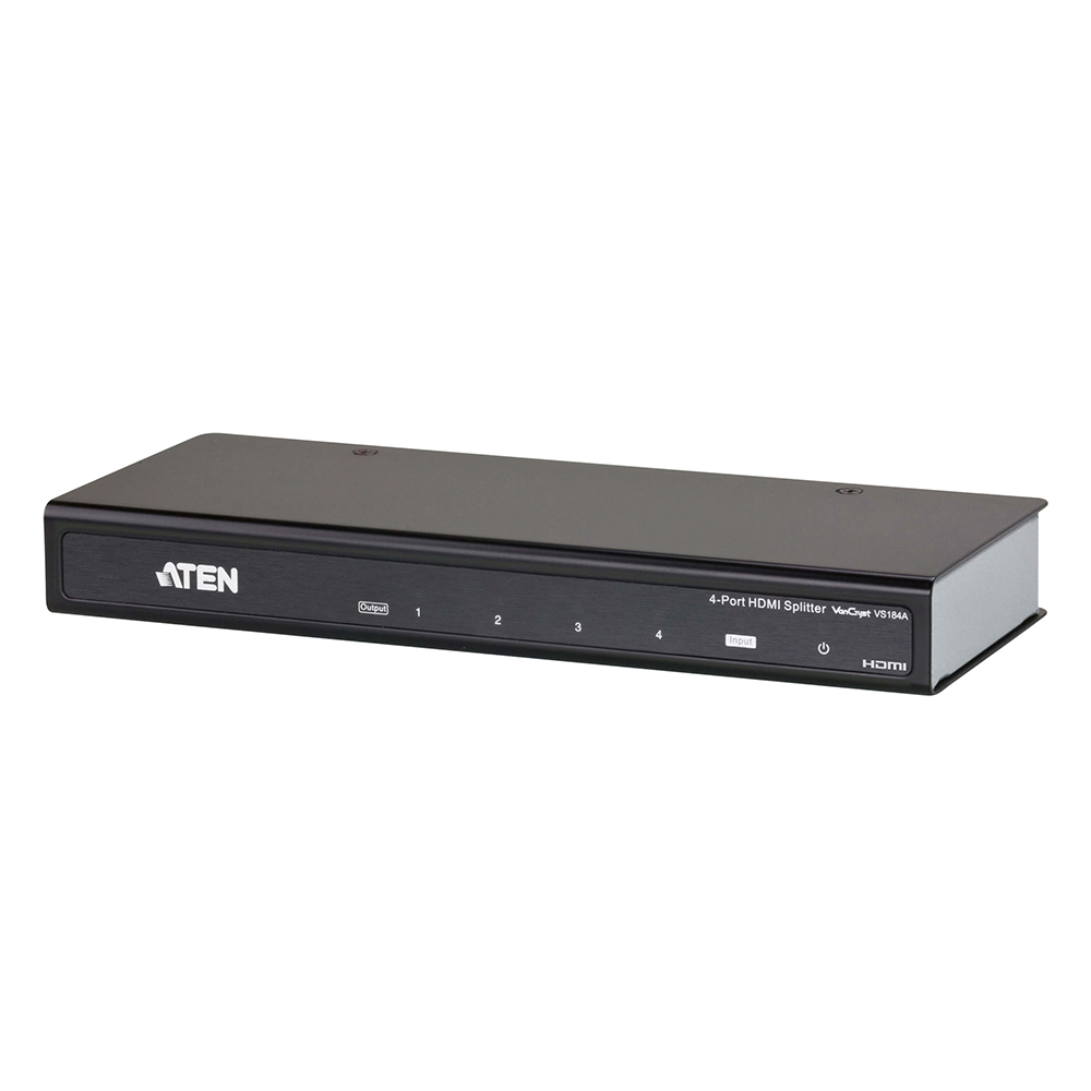 Splitter HDMI | 1 x 4 |??True 4K @ 60 Hz |??HDCP 2.2 | EDID Expert??? | HDR 4:4:4 | Plug & Play