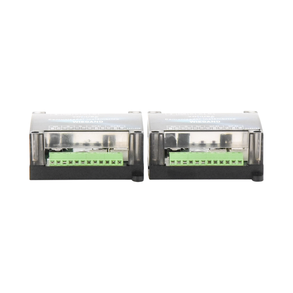Convertidor de lectora para control de acceso (cableado a inalámbrico) / 1 Wiegand / 2 Relevadores / 2 Entradas / Hasta 1.6 KM de distancia - Imagen 2