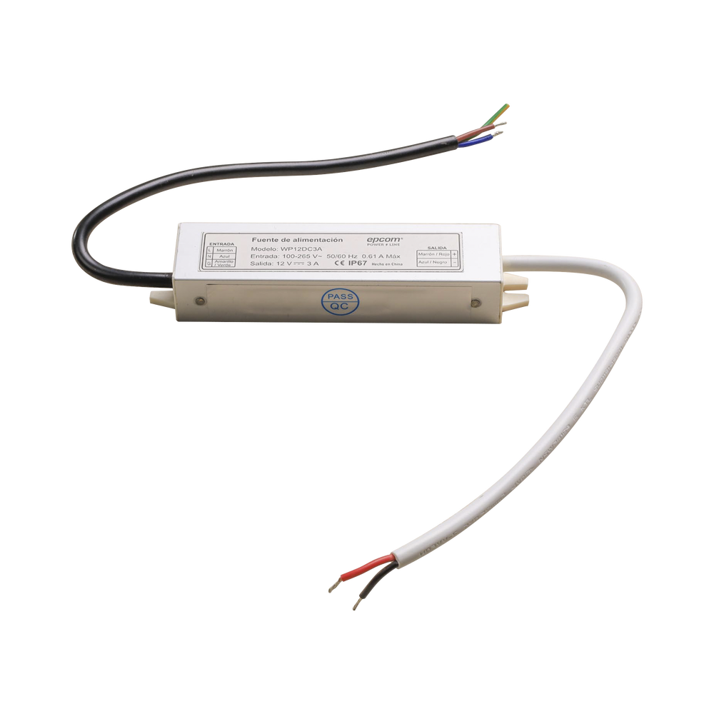 Fuente 12 V | 3 Amperes | Waterproof | Intemperie grado IP67 - Imagen 6