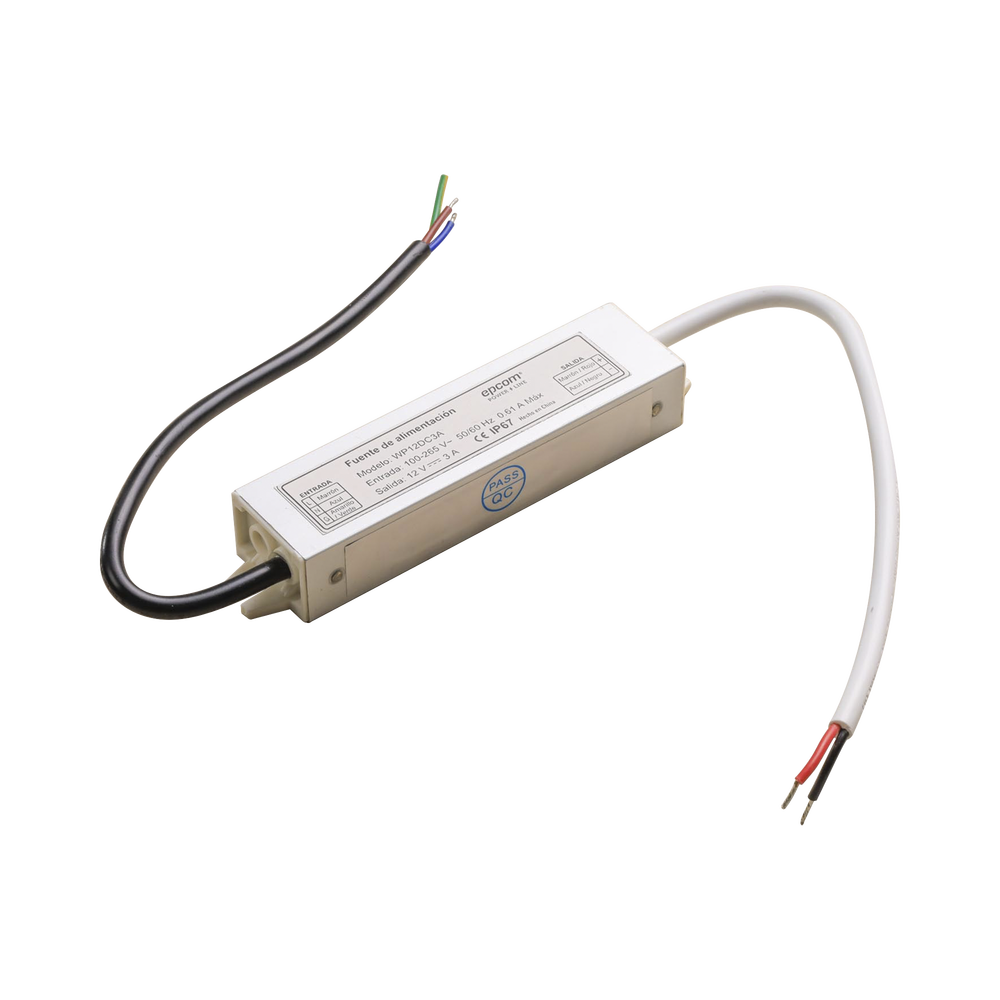 Fuente 12 V | 3 Amperes | Waterproof | Intemperie grado IP67 - Imagen 7