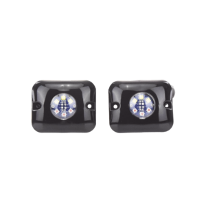 Estrobos Ocultos de 6 LED, Color ámbar / claro