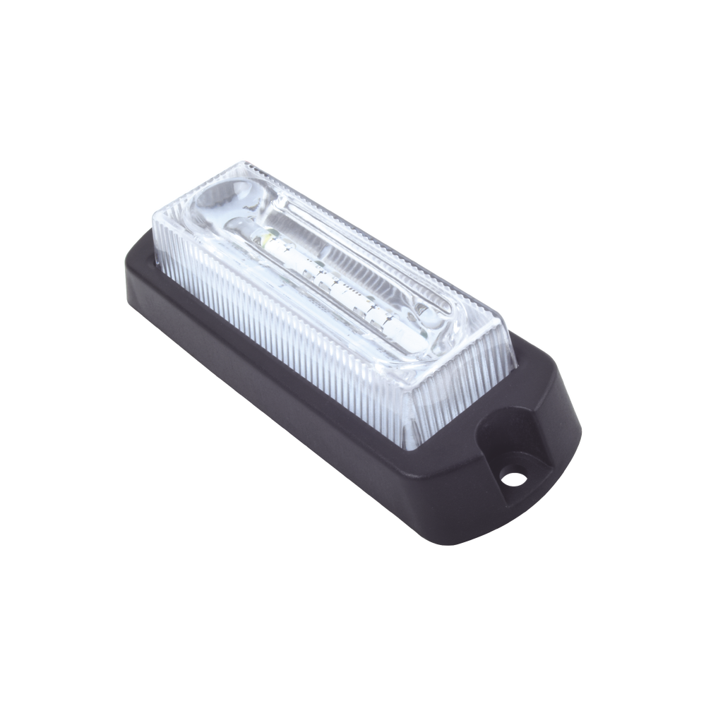Luz Auxiliar Ultra Brillante X13 de 4 LEDs, Color Azul, con mica transparente - Imagen 2