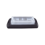 Luz Auxiliar Ultra Brillante de 8 LED's en color Azul/Claro con mica transparente