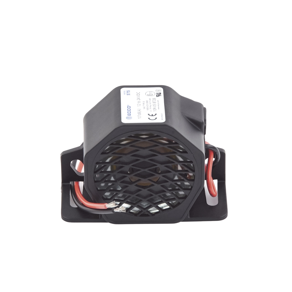 Alarma de reversa vehicular, 12-24 Vcc, 107 dBA - Imagen 3