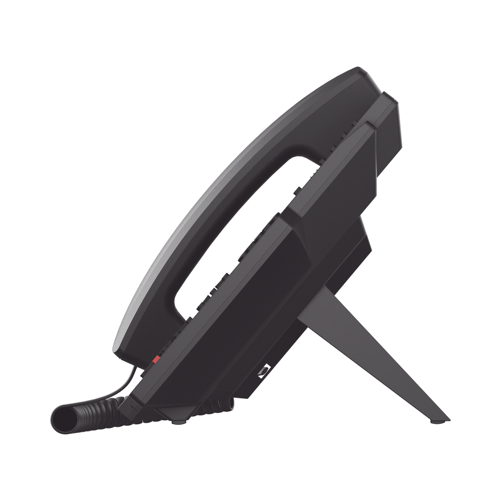 TelǸfono IP Empresarial con Estǭndares Europeos, 16 l??neas SIP con pantalla LCD a color 3.5", 30 teclas DSS/BLF, puertos Gigabit, IPv6, Opus y conferencia de 3 v??as, PoE/DC - Imagen 3