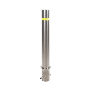 Bolardo Fijo de Acero Inoxidable de 900 mm de Altura / Ideal para aplicaciones delimitaciones de automóviles