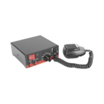 Sirena Vehicular de 200W de Potencia, Con Switch Giratorio de 6 posiciones, Micrófono de Uso Rudo e Interconexión a Radio