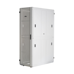 Gabinete FlexFusion™ XGL (Light) para Centros de Datos, 42 UR, 600 mm de Ancho, 1200 mm de Profundidad, Fabricado en Acero, Color Blanco