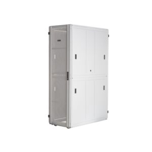 Gabinete FlexFusion™ XGL (Light) para Centros de Datos, 42 UR, 800 mm de Ancho, 1070 mm de Profundidad, Fabricado en Acero, Color Blanco