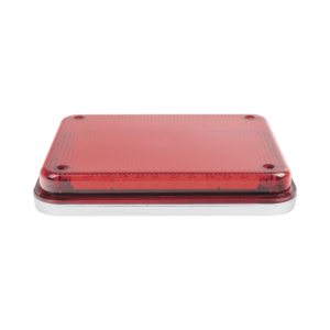Luz de Advertencia de 9X7", Color Rojo, Ideal para Ambulancias