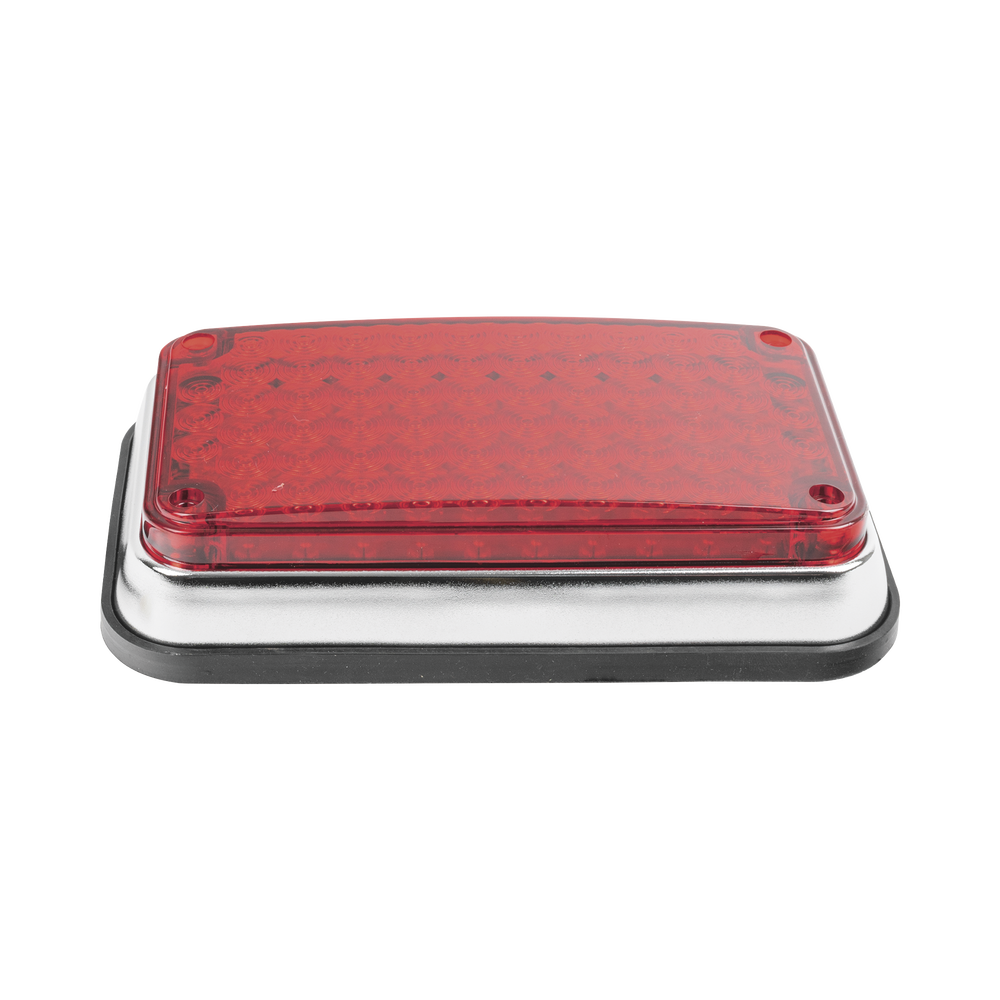Luz de Advertencia de 6X4", Color Rojo, Ideal para Ambulancias - Imagen 2