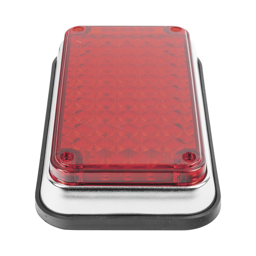 Luz de Advertencia de 6X4", Color Rojo, Ideal para Ambulancias - Imagen 3