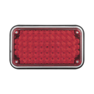 Luz de Advertencia de 6X4", Color Rojo, Ideal para Ambulancias