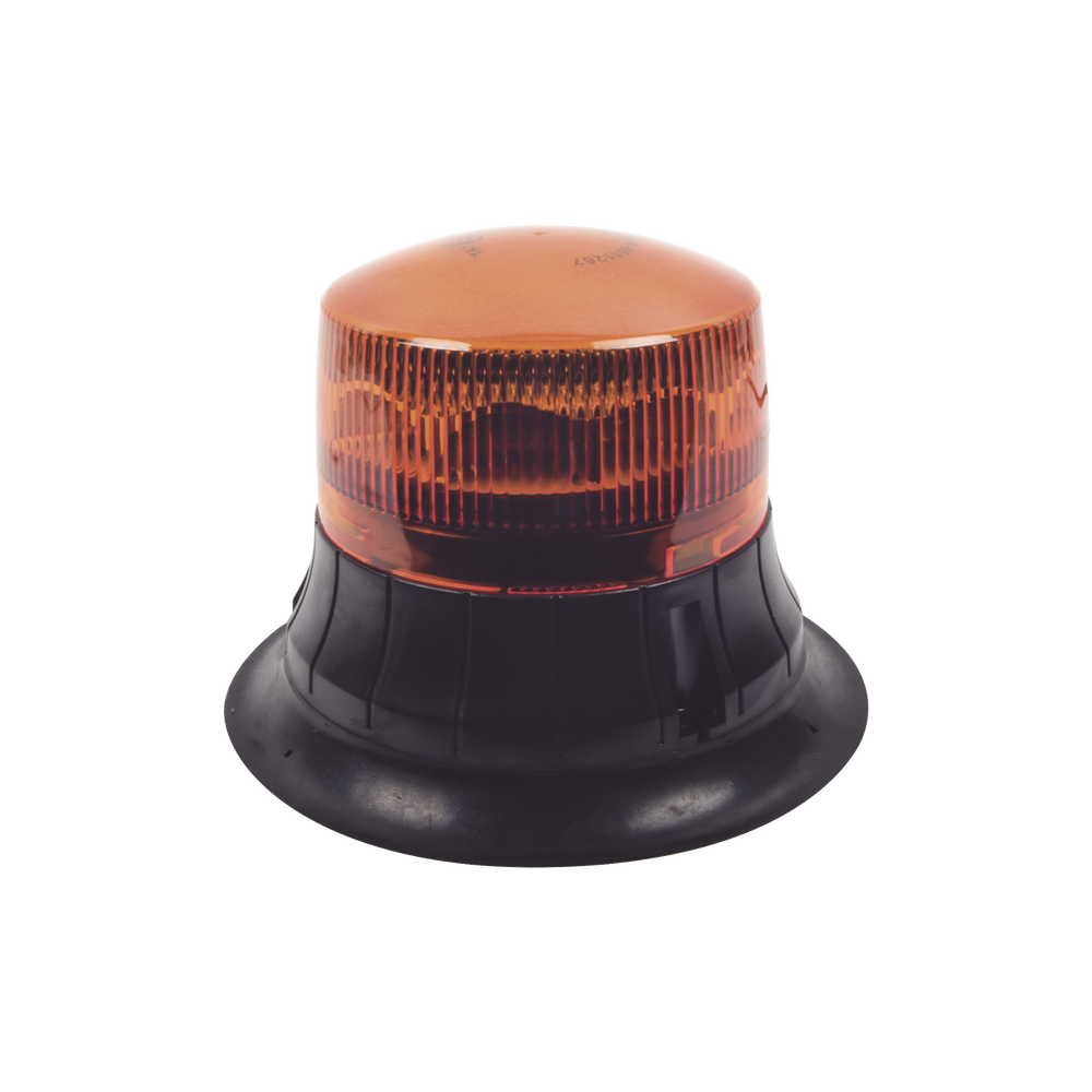 Burbuja LED giratoria de color ámbar, 9 LEDs, montaje magnético - Imagen 2