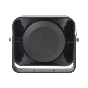 Bocina Compacta de Uso Rudo, 100 Watts de Potencia, Ideal para Vehículos de Encubierto, 8 Ohms de Impedancia