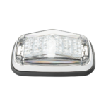 Luz de advertencia 8 X 4", Color Claro, IP67, SAE, Ideal para Ambulancias