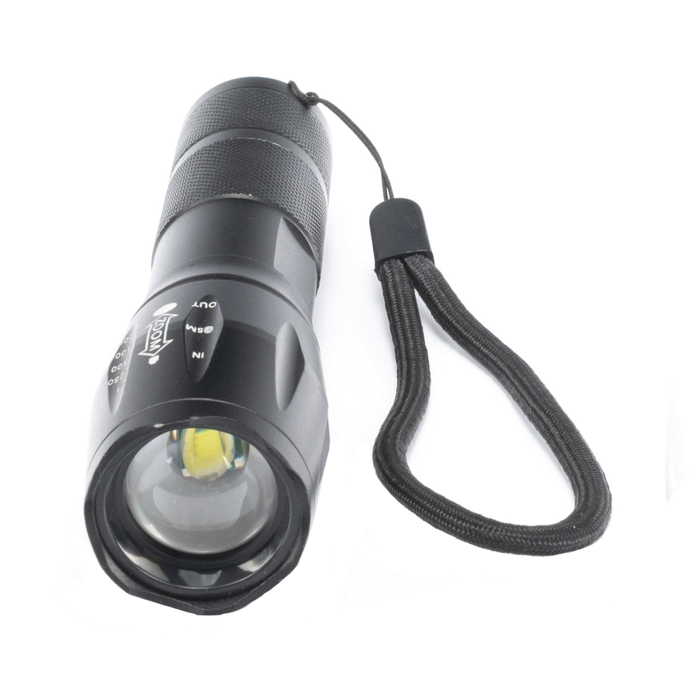 Linterna LED de Aluminio, 600 Lúmenes, IPX4, Resistente al Agua - Imagen 2