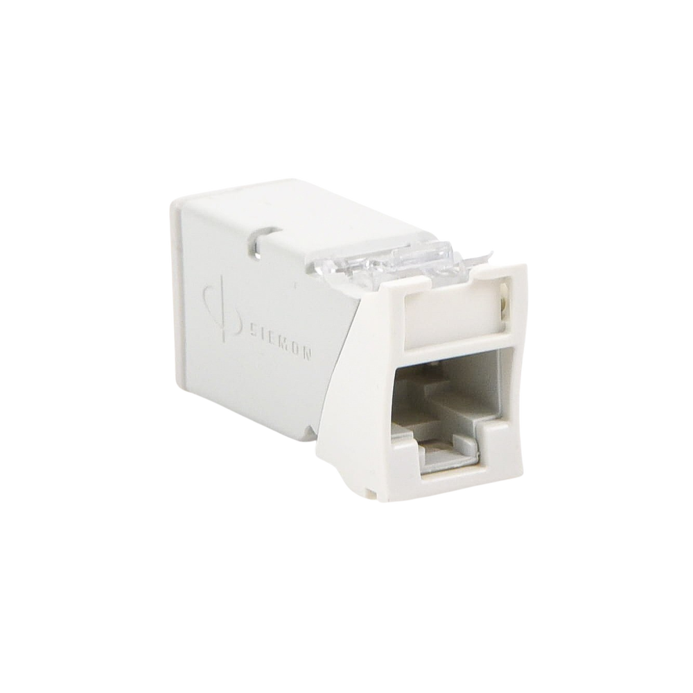 Jack Z-Max UTP Categor?a 6, Montaje H?brido en Placa de Pared (Plano y Angulado), Color Blanco - Imagen 5