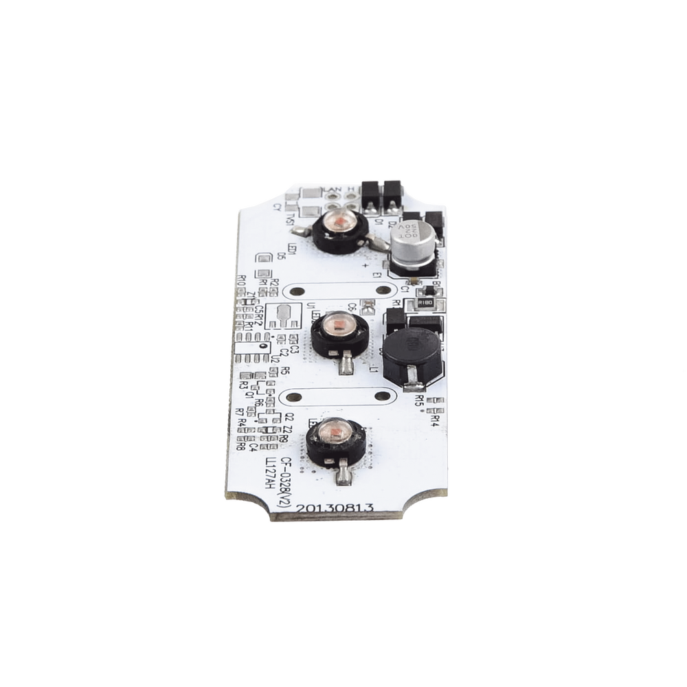 Tablilla de reemplazo con 3 LED color Ámbar para X605 - Imagen 2
