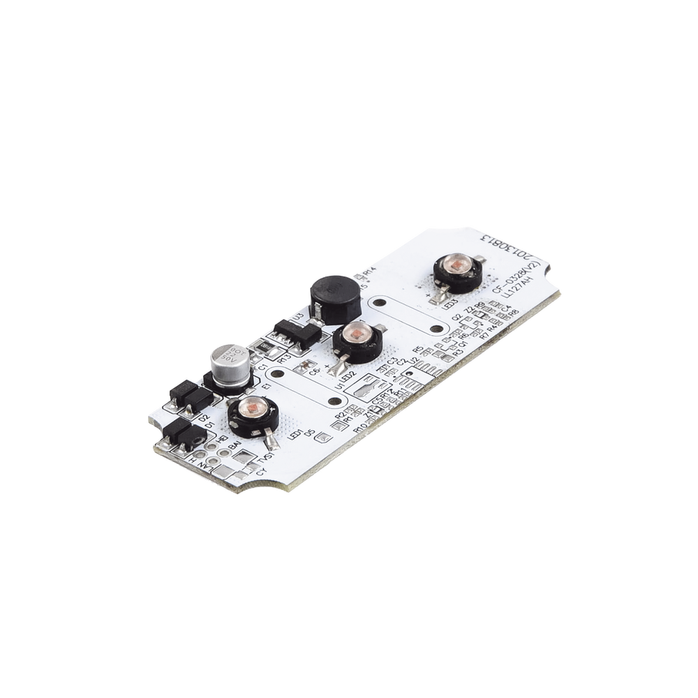 Tablilla de reemplazo con 3 LED color Ámbar para X605 - Imagen 3